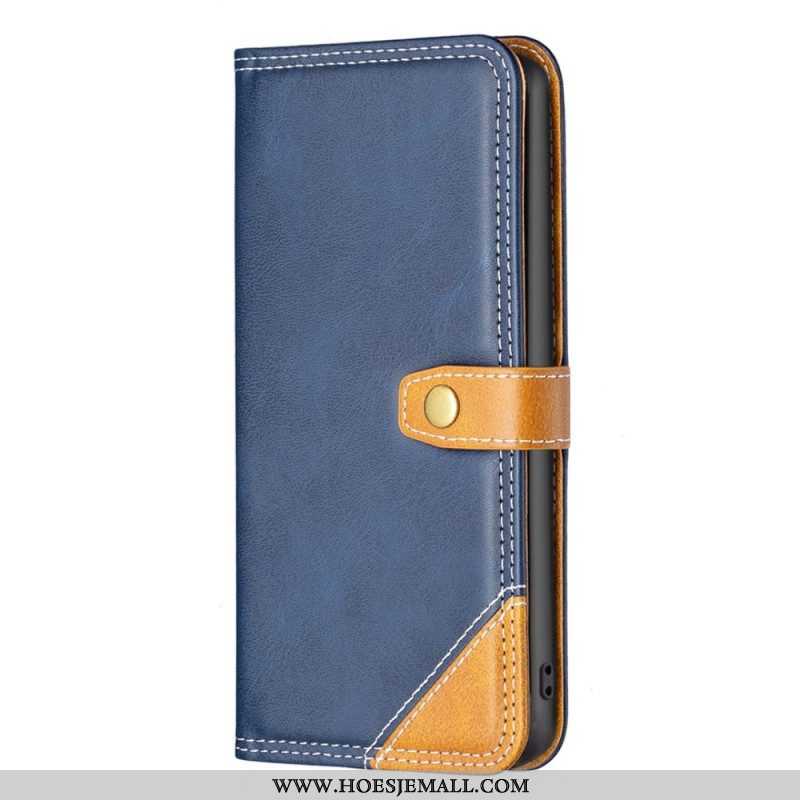 Folio-hoesje voor Samsung Galaxy A14 / A14 5G Vintage Binfen-kleur