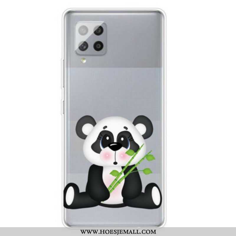 Hoesje voor Samsung Galaxy A42 5G Naadloze Trieste Panda