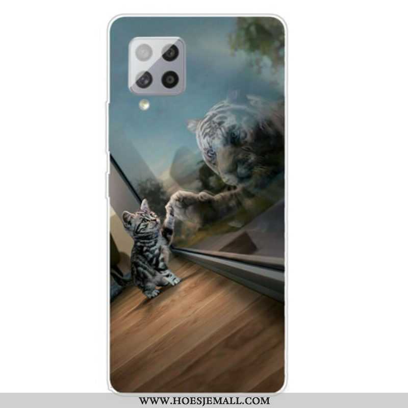 Hoesje voor Samsung Galaxy A42 5G Kittens Droom