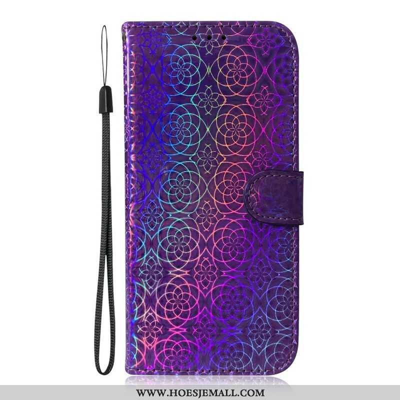 Folio-hoesje voor Samsung Galaxy A42 5G Pure Kleur