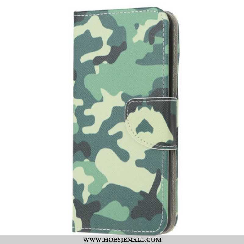 Folio-hoesje voor Samsung Galaxy A51 5G Militaire Camouflage