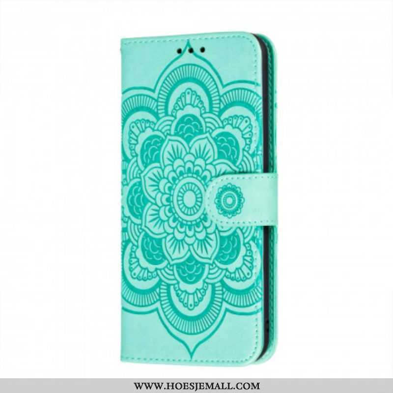 Folio-hoesje voor Samsung Galaxy A52 4G / A52 5G / A52s 5G Volledige Mandala