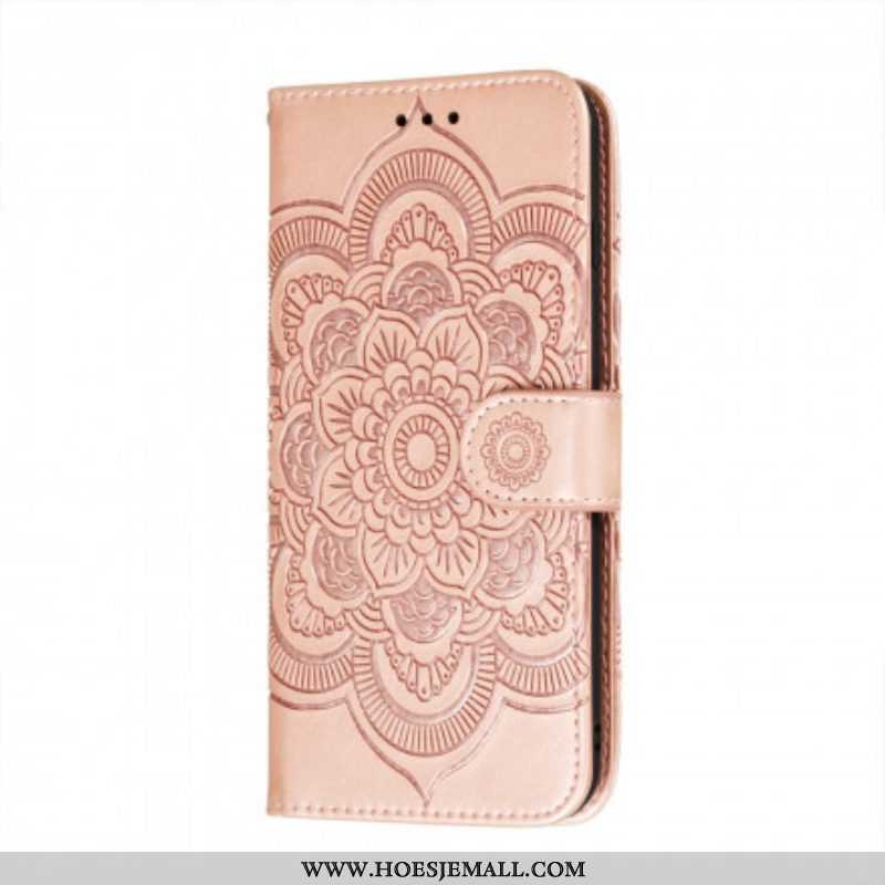 Folio-hoesje voor Samsung Galaxy A52 4G / A52 5G / A52s 5G Volledige Mandala