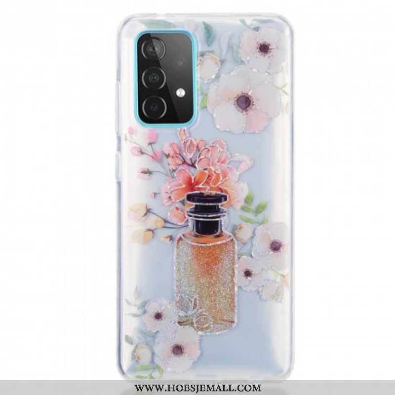 Hoesje voor Samsung Galaxy A52 4G / A52 5G / A52s 5G Parfum Flesje