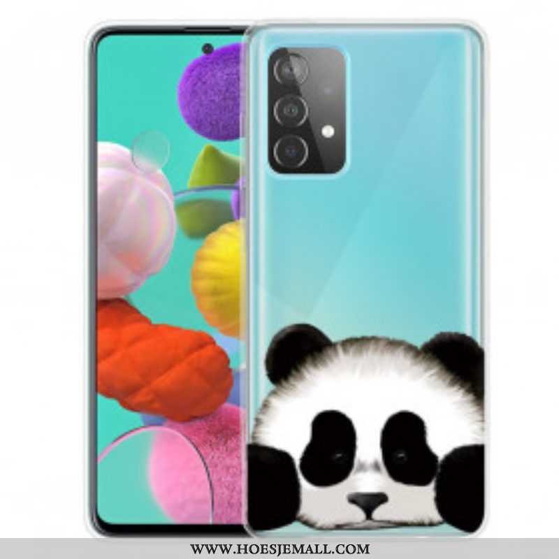 Telefoonhoesje voor Samsung Galaxy A52 4G / A52 5G / A52s 5G Naadloze Panda