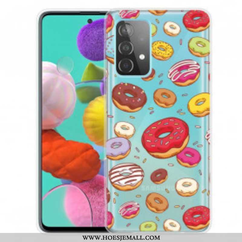 Telefoonhoesje voor Samsung Galaxy A52 4G / A52 5G / A52s 5G Hou Van Donuts