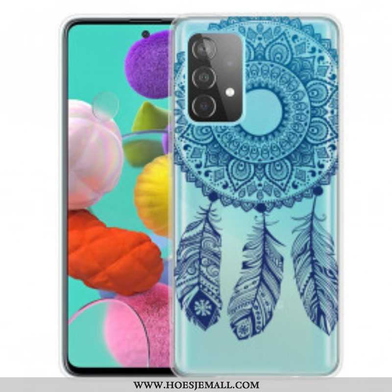 Hoesje voor Samsung Galaxy A52 4G / A52 5G / A52s 5G Enkelbloemige Mandala