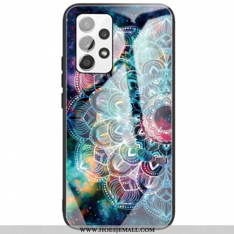 Hoesje voor Samsung Galaxy A53 5G Mandala Gehard Glas