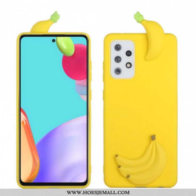 Telefoonhoesje voor Samsung Galaxy A53 5G 3d Banaan