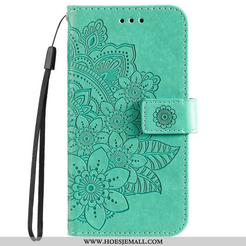 Folio-hoesje voor Samsung Galaxy A53 5G Bloemmandala