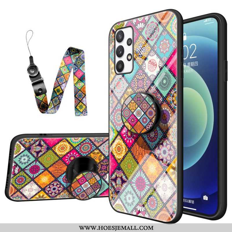 Hoesje voor Samsung Galaxy A53 5G Lapwerk Magnetische Houder