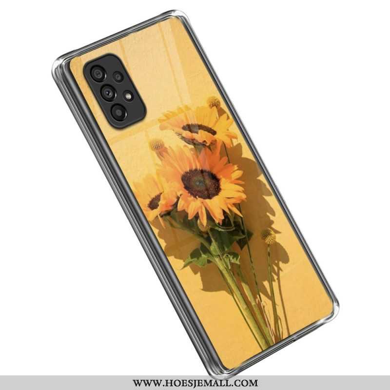 Hoesje voor Samsung Galaxy A53 5G Zonnebloemen