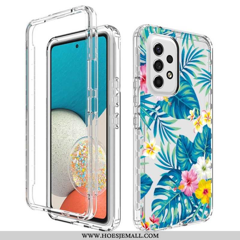 Telefoonhoesje voor Samsung Galaxy A53 5G Naadloze Bloemen