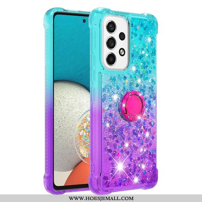 Telefoonhoesje voor Samsung Galaxy A53 5G Glitter Ringbeugel