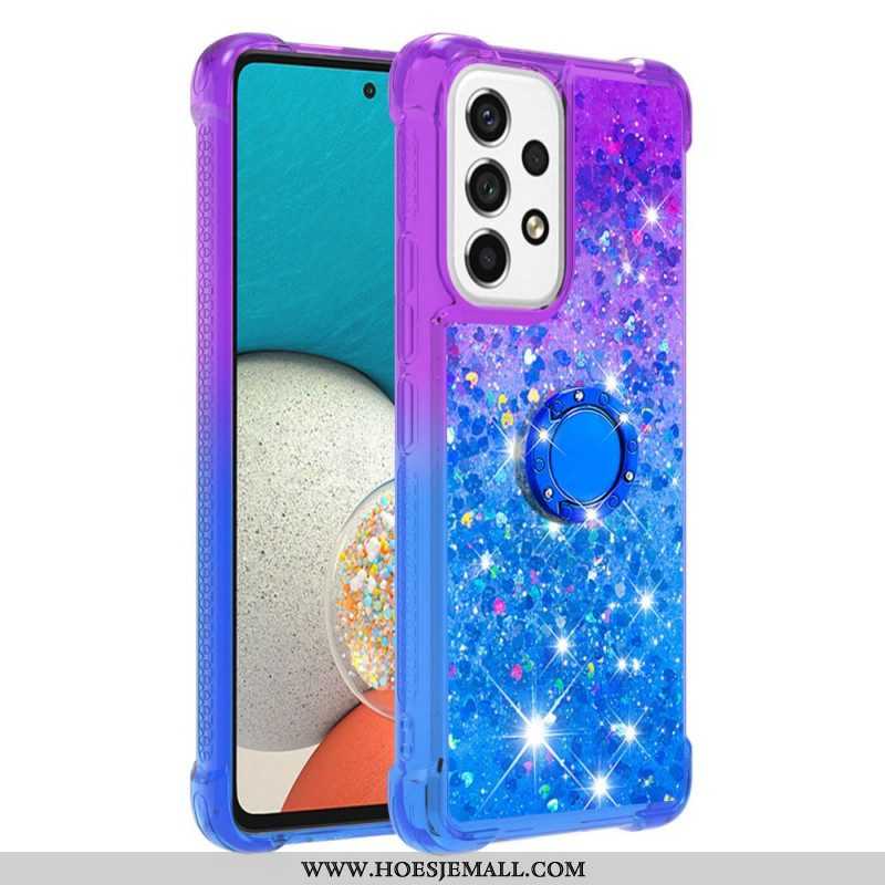 Telefoonhoesje voor Samsung Galaxy A53 5G Glitter Ringbeugel