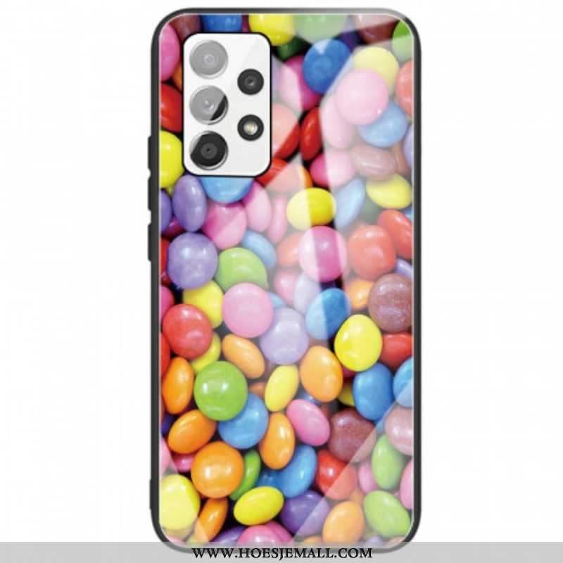 Hoesje voor Samsung Galaxy A53 5G Snoep Van Gehard Glas