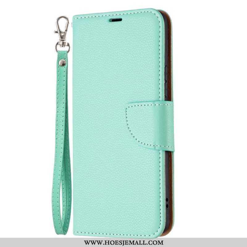 Folio-hoesje voor Samsung Galaxy A53 5G Lychee Schuine Sluiting