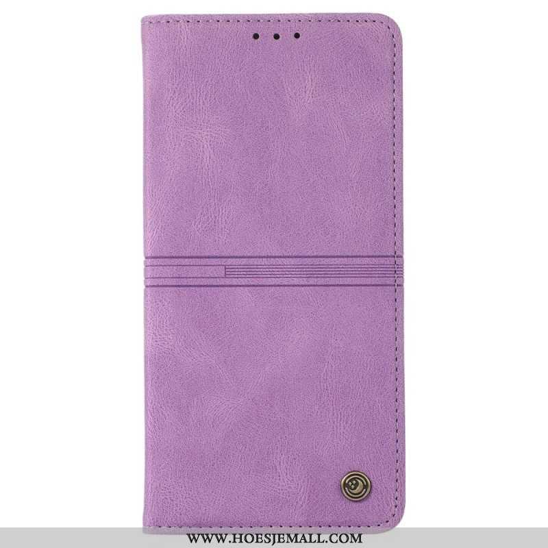 Bescherming Hoesje voor Samsung Galaxy A53 5G Folio-hoesje Klinknagel