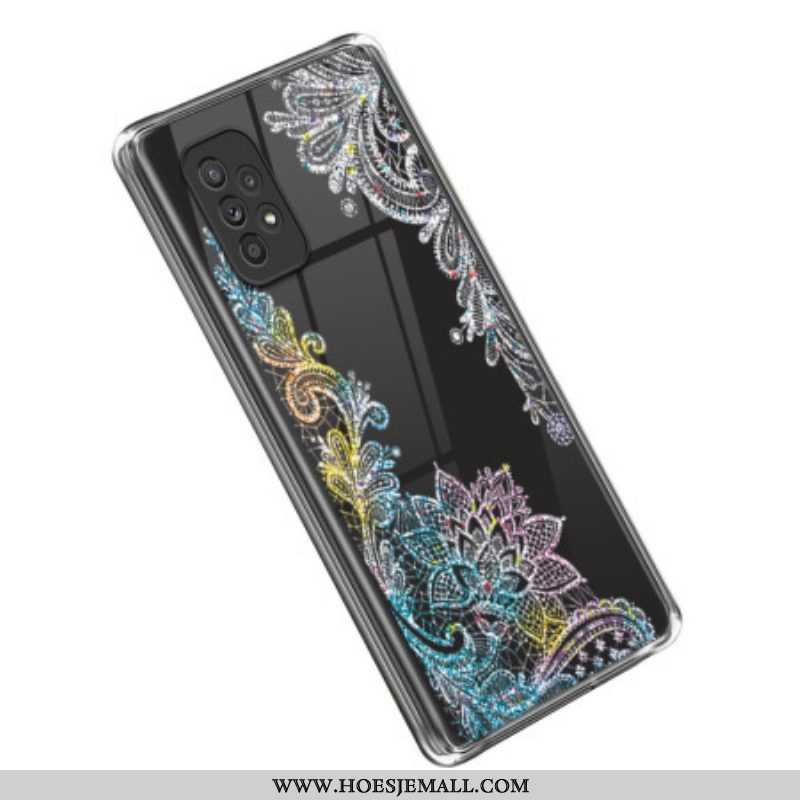 Hoesje voor Samsung Galaxy A53 5G Naadloze Kantmandala