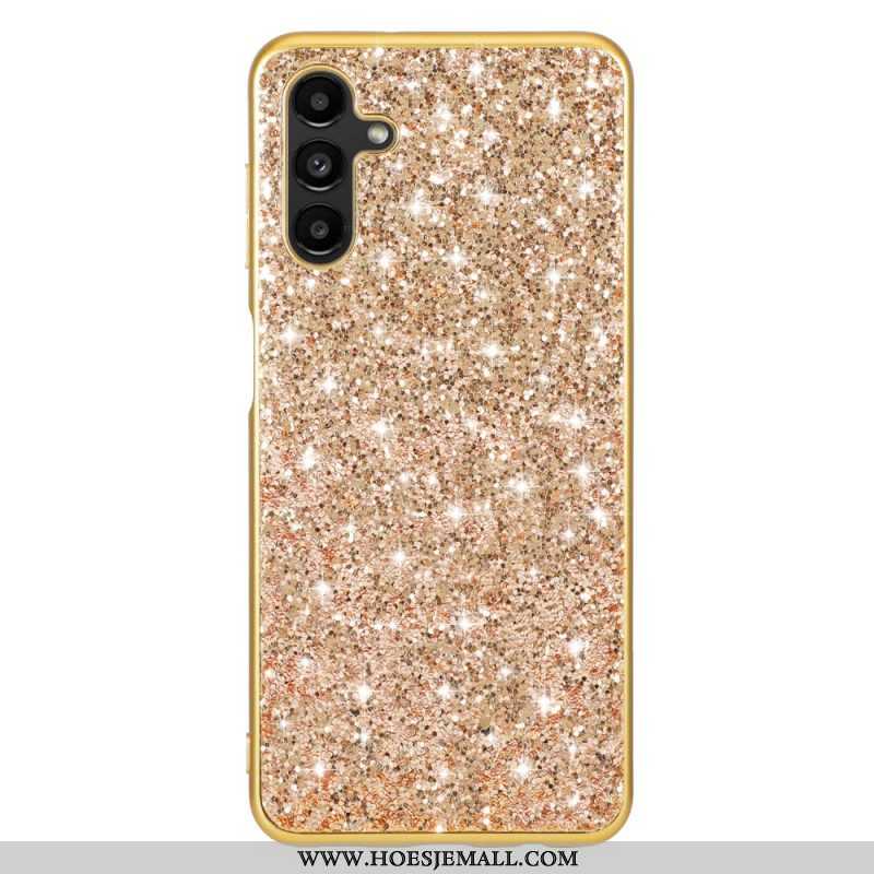 Hoesje voor Samsung Galaxy A54 5G Elegante Pailletten