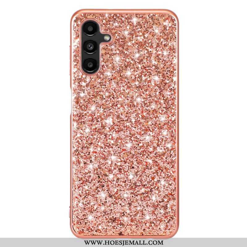 Hoesje voor Samsung Galaxy A54 5G Elegante Pailletten