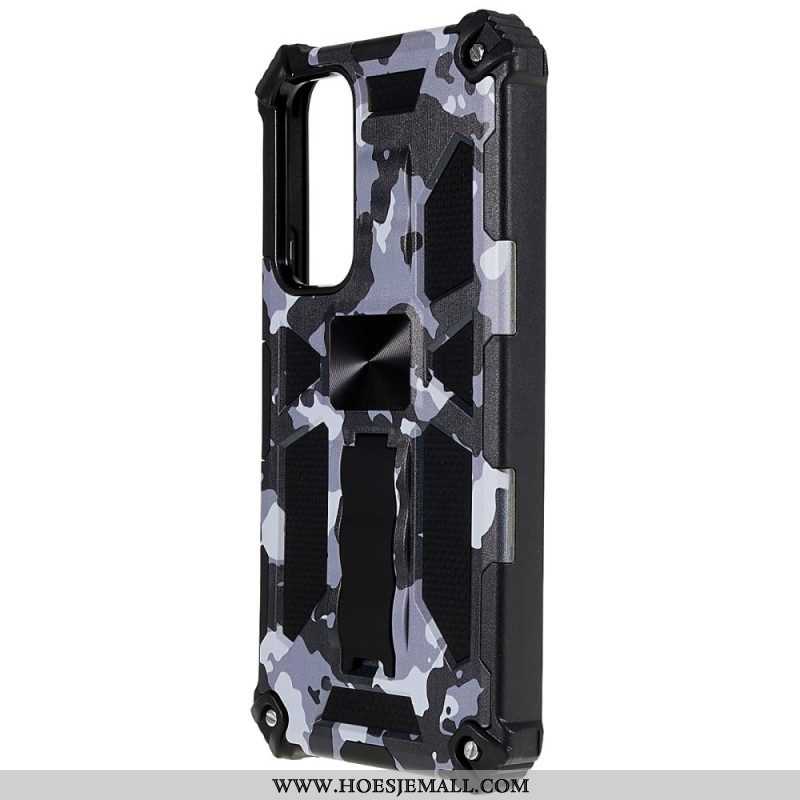 Hoesje voor Samsung Galaxy A54 5G Camouflage Verwijderbare Ondersteuning