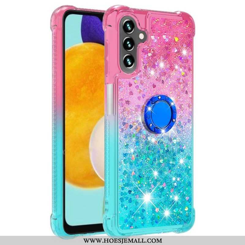 Hoesje voor Samsung Galaxy A54 5G Glitter Ringbeugel