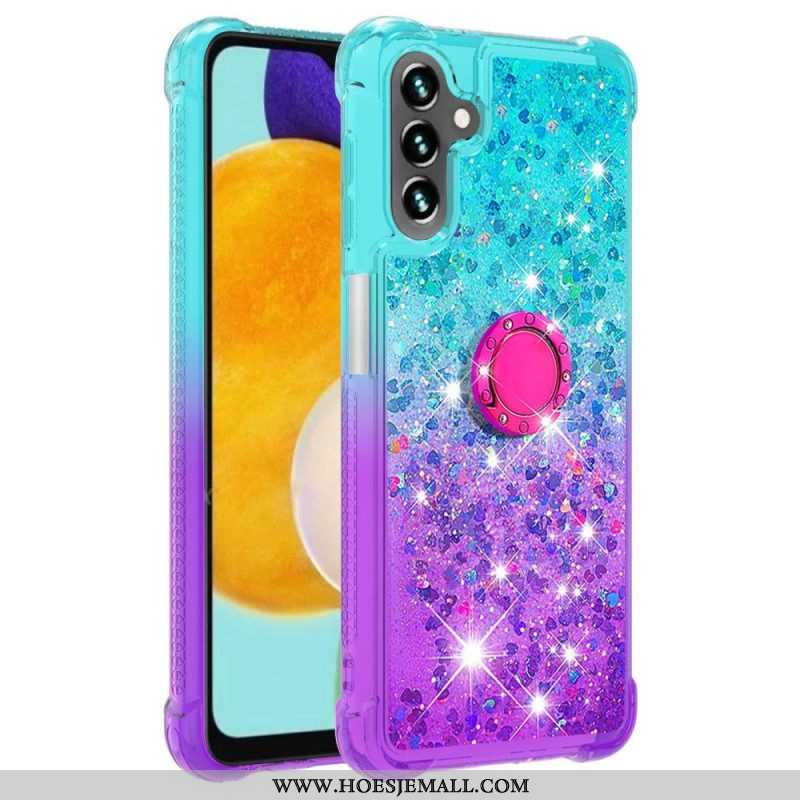 Hoesje voor Samsung Galaxy A54 5G Glitter Ringbeugel