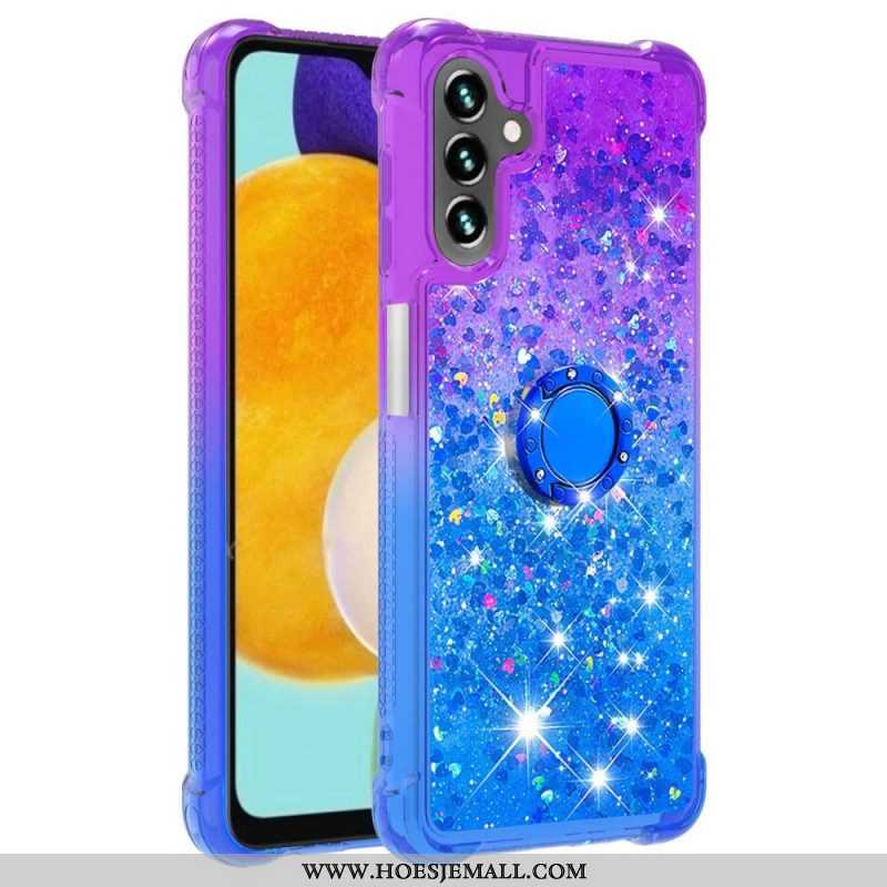 Hoesje voor Samsung Galaxy A54 5G Glitter Ringbeugel