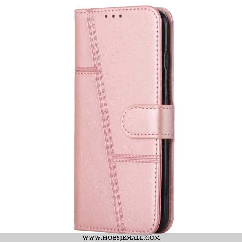 Leren Hoesje voor Samsung Galaxy A54 5G Met Ketting Zaken In Lanyard