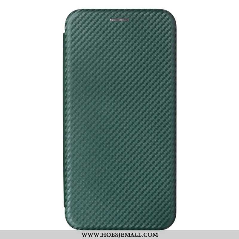 Bescherming Hoesje voor Samsung Galaxy A54 5G Folio-hoesje Gekleurde Koolstofvezel