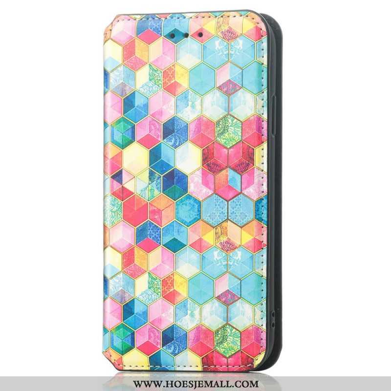 Bescherming Hoesje voor Samsung Galaxy M12 / A12 Folio-hoesje Caseneo Rfid-ontwerp