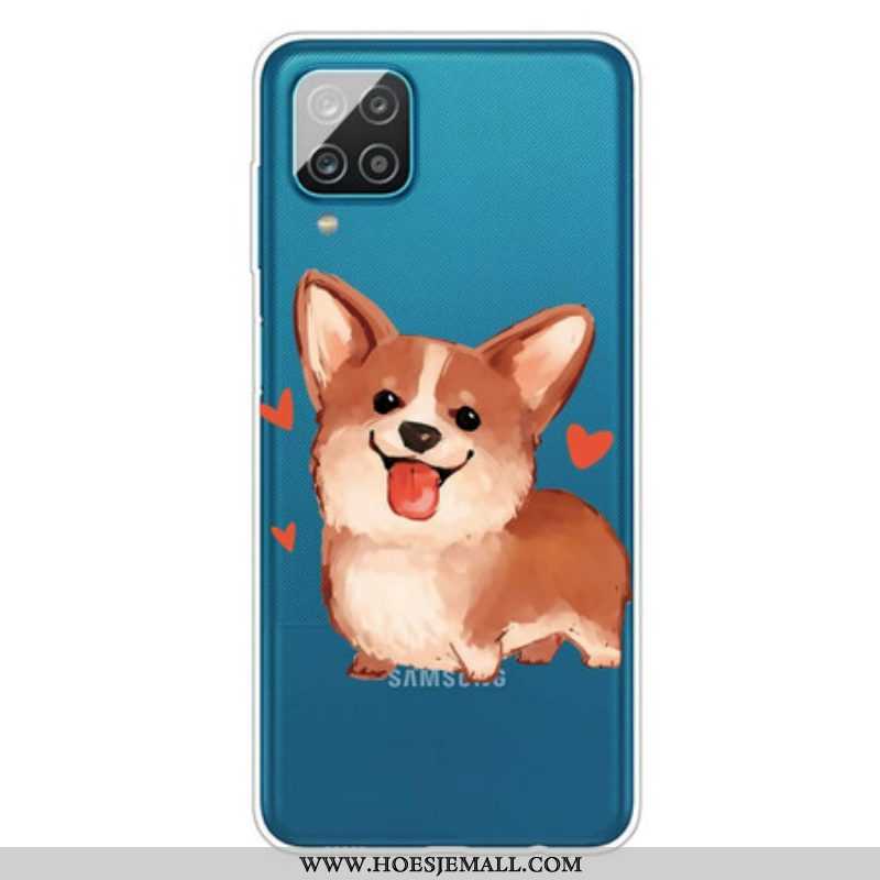 Hoesje voor Samsung Galaxy M12 / A12 Mijn Kleine Hond