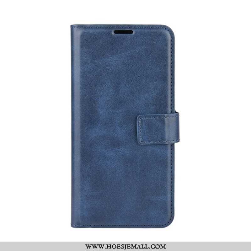 Folio-hoesje voor Samsung Galaxy M12 / A12 Geglazuurd Leereffect