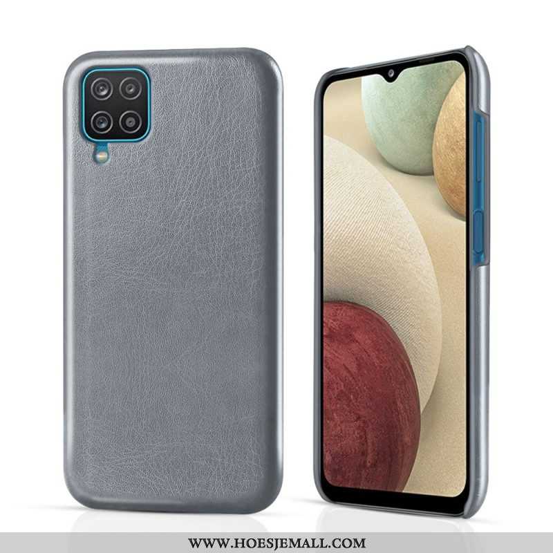 Hoesje voor Samsung Galaxy M12 / A12 Ksq Leereffect