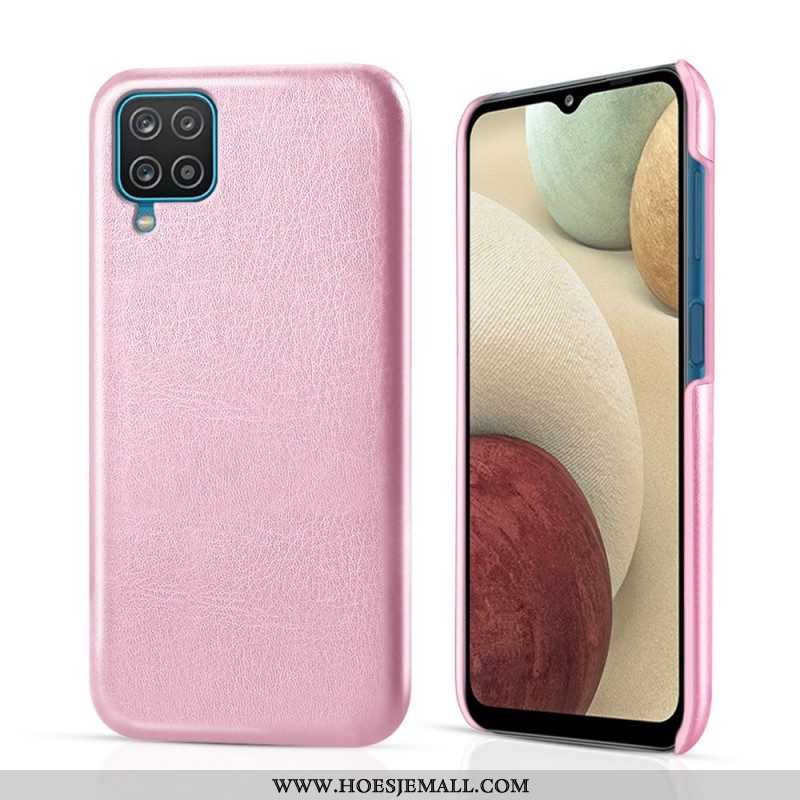 Hoesje voor Samsung Galaxy M12 / A12 Ksq Leereffect