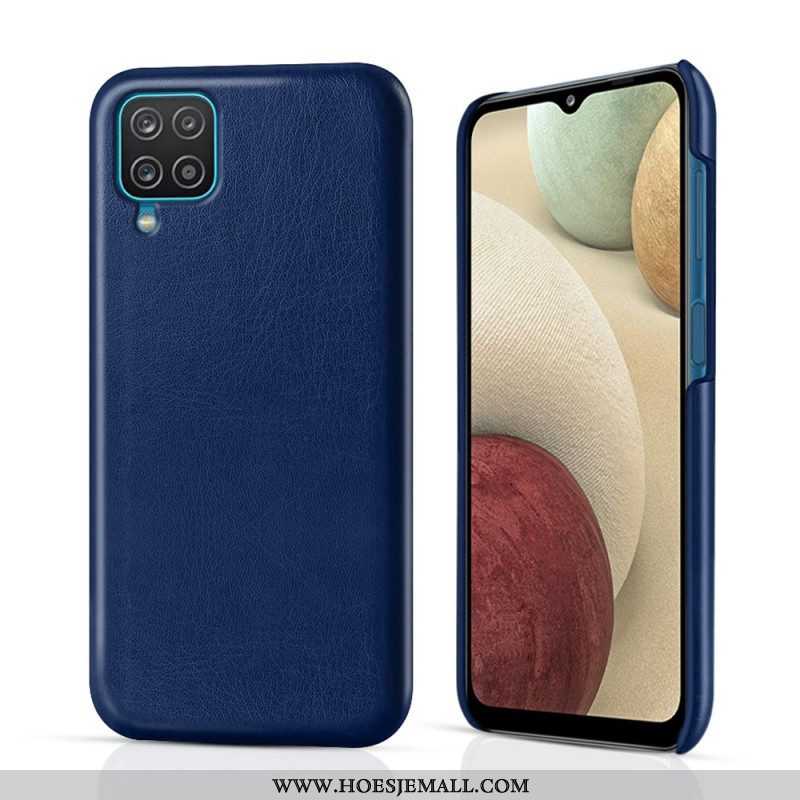 Hoesje voor Samsung Galaxy M12 / A12 Ksq Leereffect