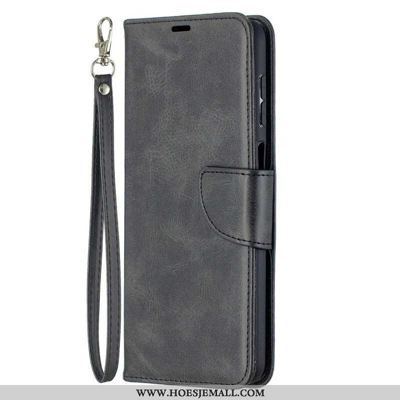 Folio-hoesje voor Samsung Galaxy M12 / A12 Flip Case Gladde Flap Schuin