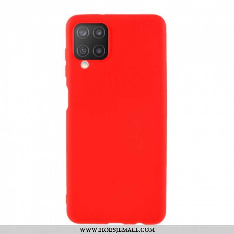 Hoesje voor Samsung Galaxy M12 / A12 Mat Siliconen