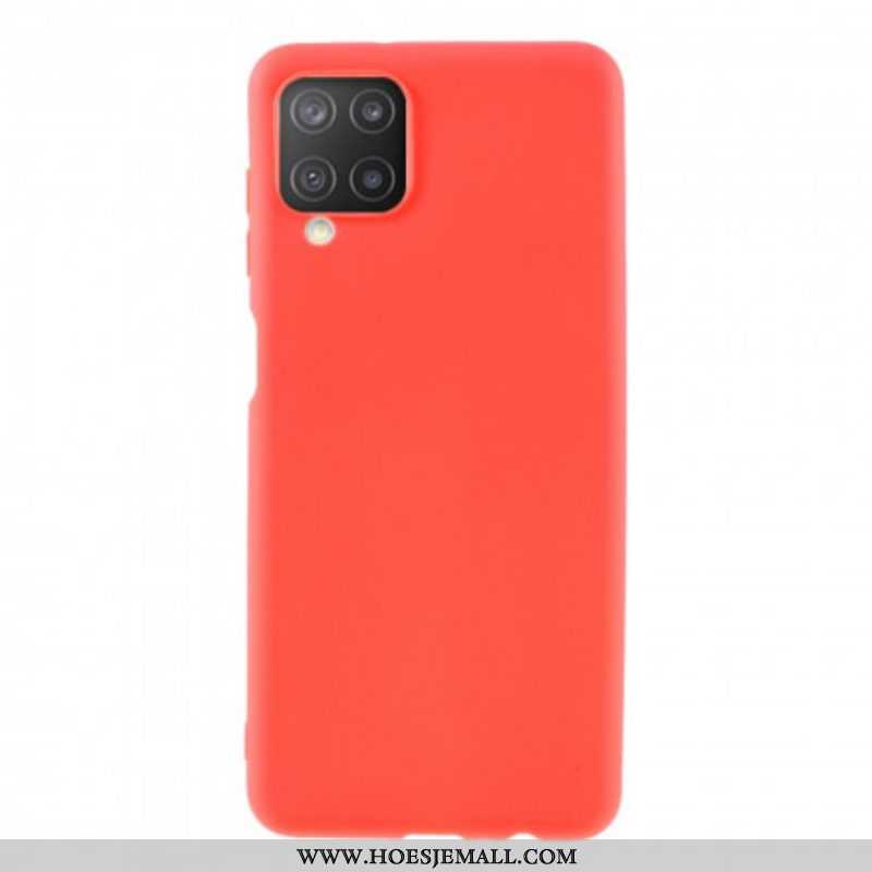 Hoesje voor Samsung Galaxy M12 / A12 Mat Siliconen