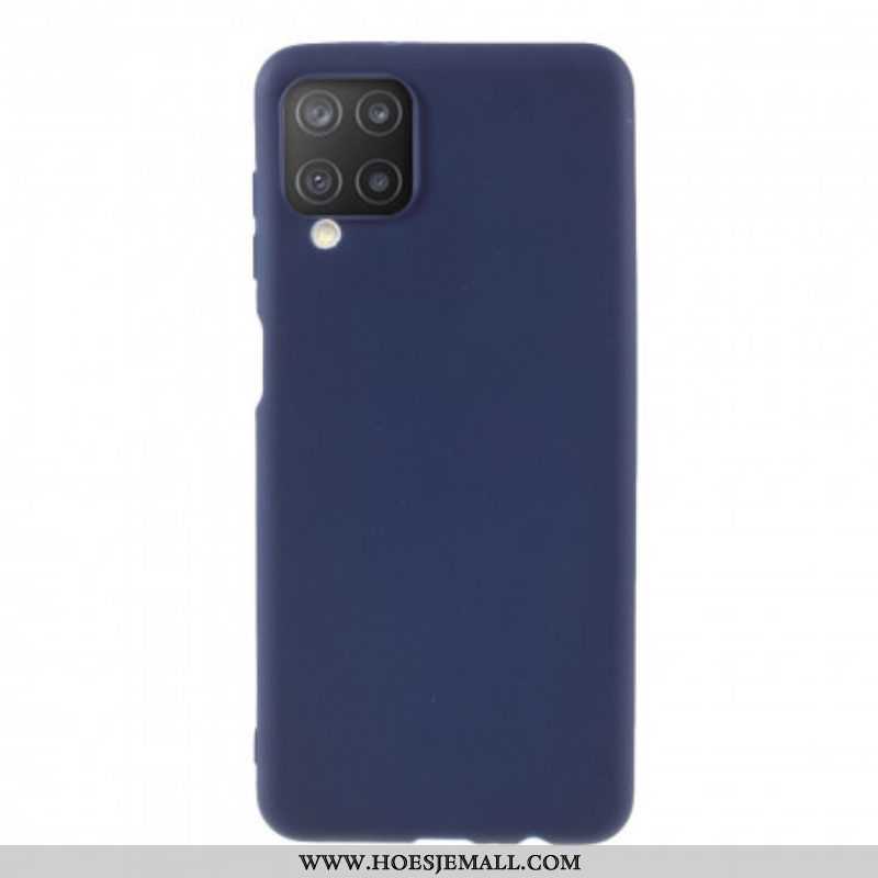 Hoesje voor Samsung Galaxy M12 / A12 Mat Siliconen