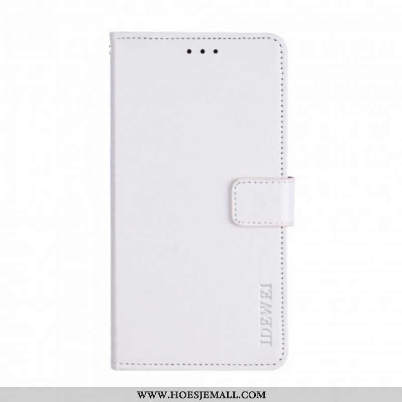 Folio-hoesje voor Samsung Galaxy M12 / A12 Imitatieleer Idewei