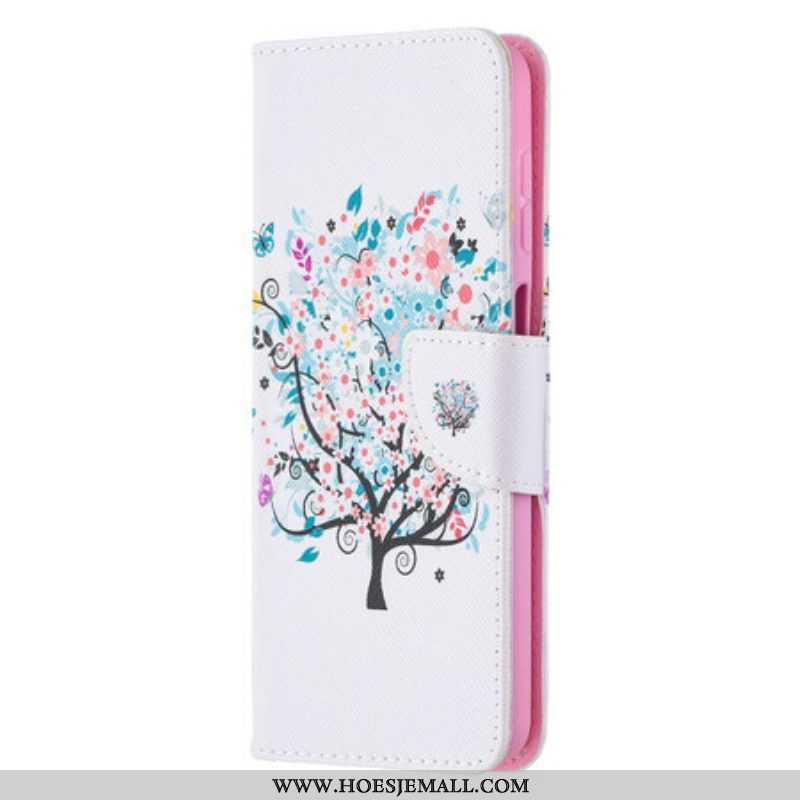 Flip Case voor Samsung Galaxy M12 / A12 Gebloeide Boom