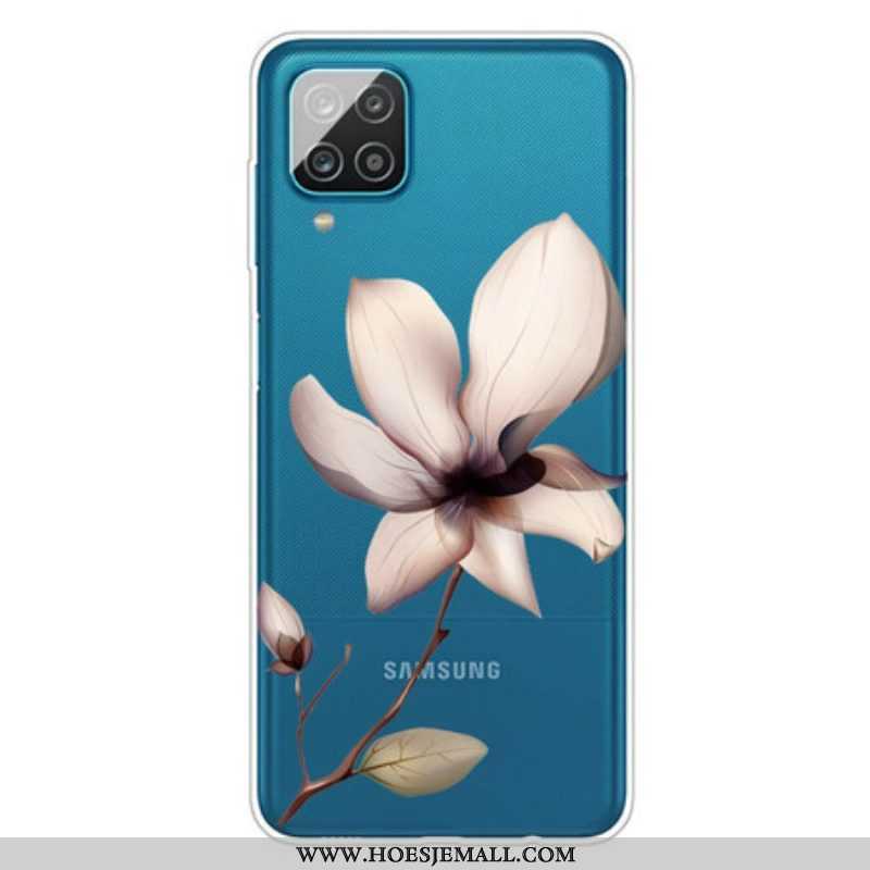 Hoesje voor Samsung Galaxy M12 / A12 Premium Bloemen