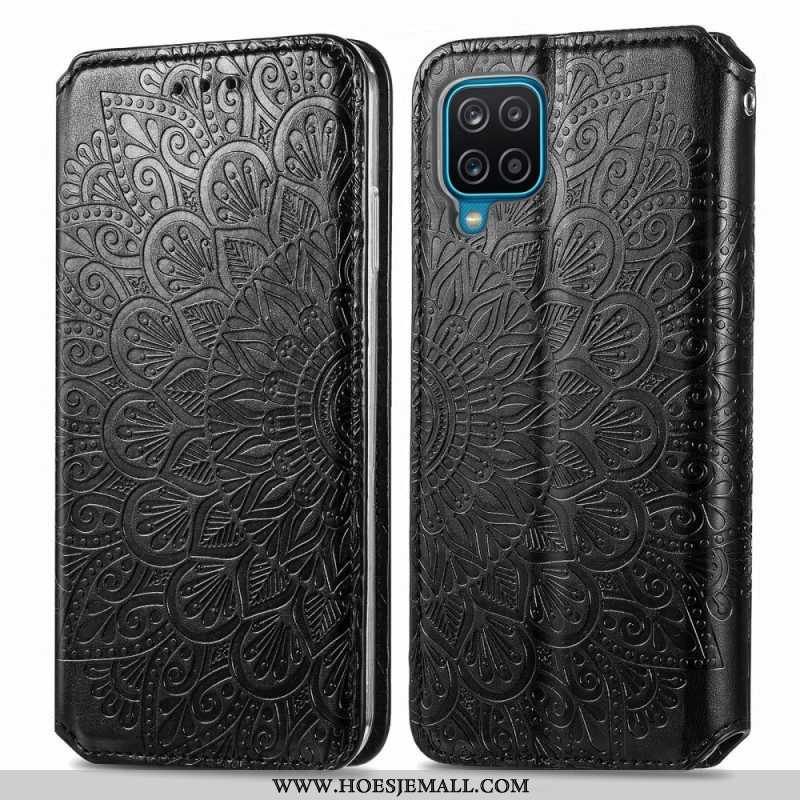 Bescherming Hoesje voor Samsung Galaxy M12 / A12 Folio-hoesje Mandala