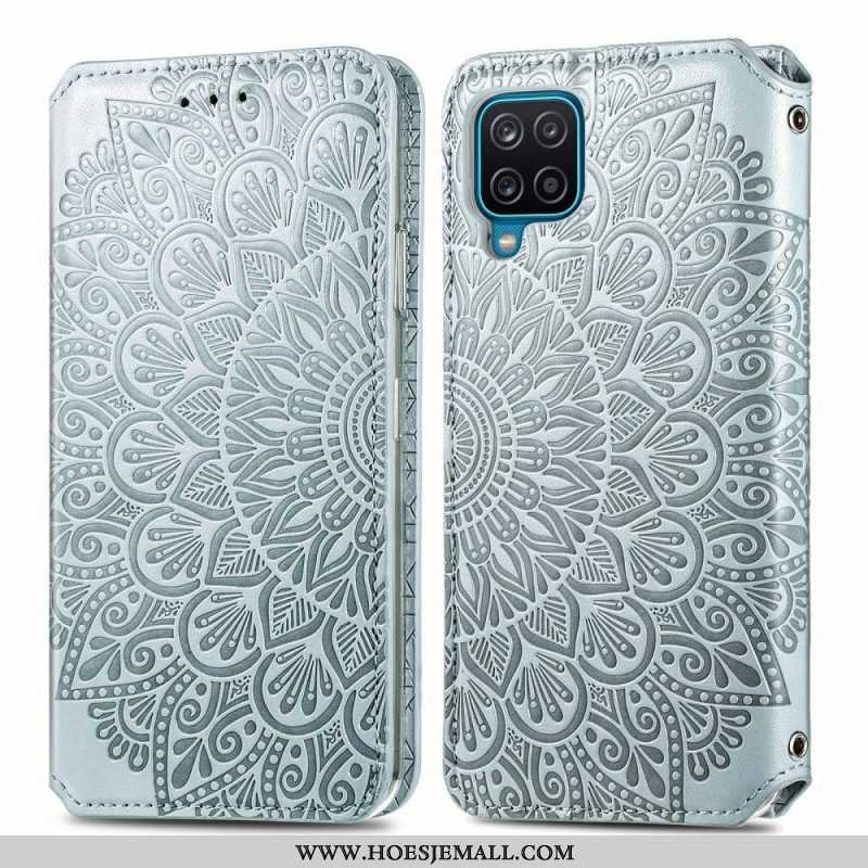 Bescherming Hoesje voor Samsung Galaxy M12 / A12 Folio-hoesje Mandala