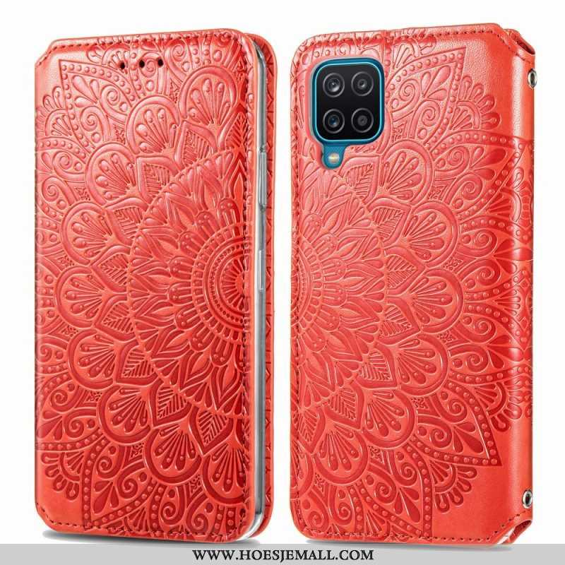 Bescherming Hoesje voor Samsung Galaxy M12 / A12 Folio-hoesje Mandala