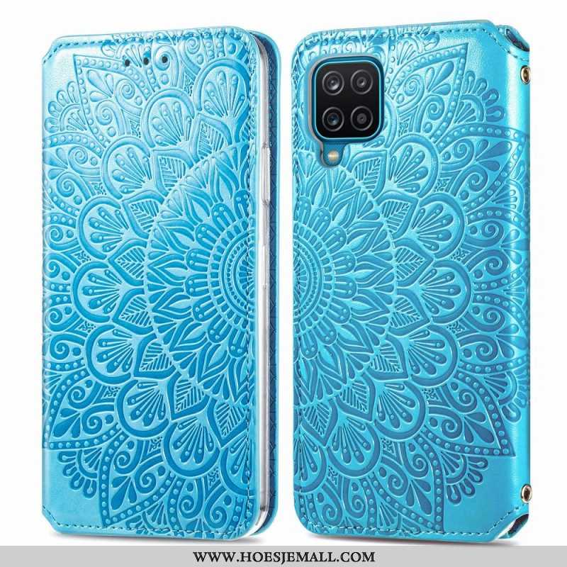 Bescherming Hoesje voor Samsung Galaxy M12 / A12 Folio-hoesje Mandala