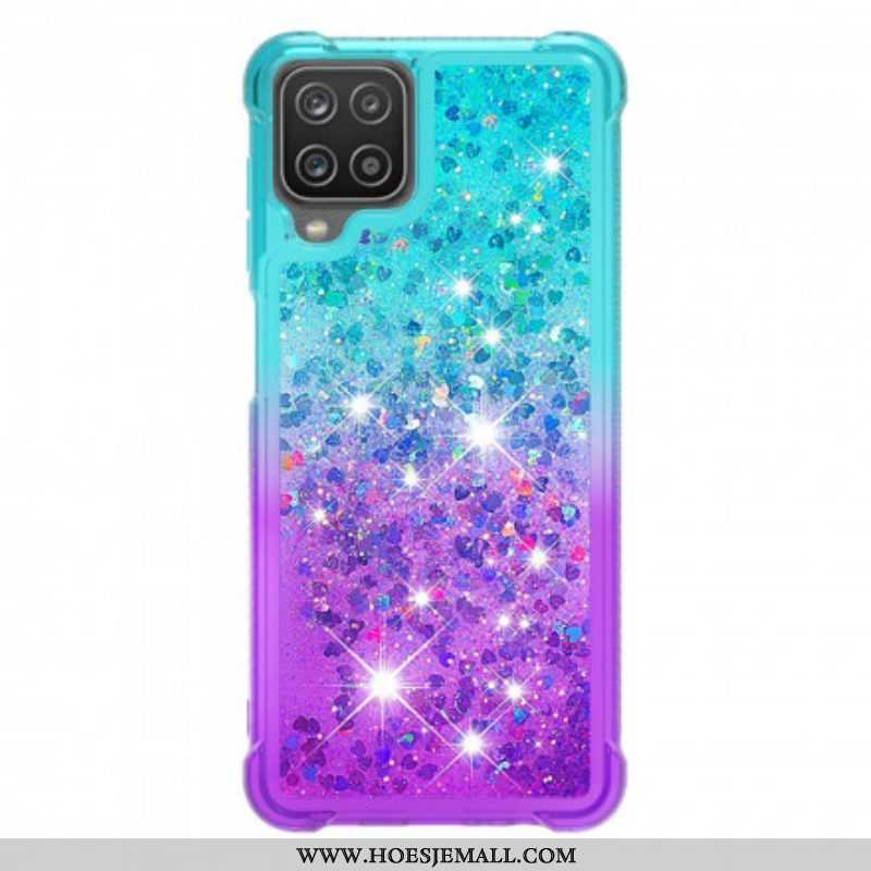 Hoesje voor Samsung Galaxy M12 / A12 Pailletten Kleuren