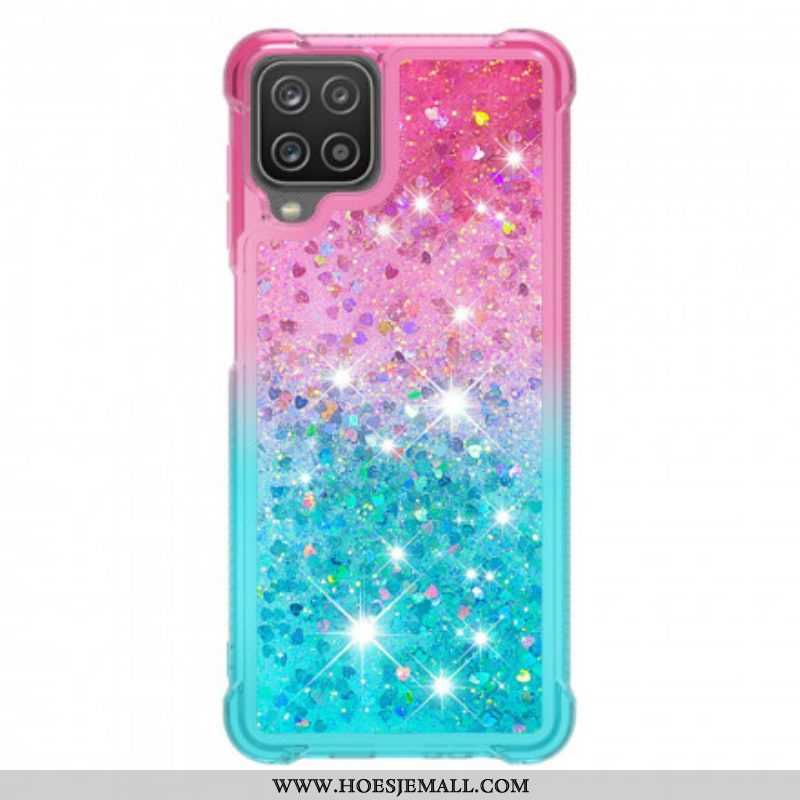 Hoesje voor Samsung Galaxy M12 / A12 Pailletten Kleuren